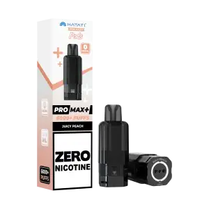 Juicy Peach Hayati Pro Max Plus 6000 Prefilled Pod Zero Nicotine